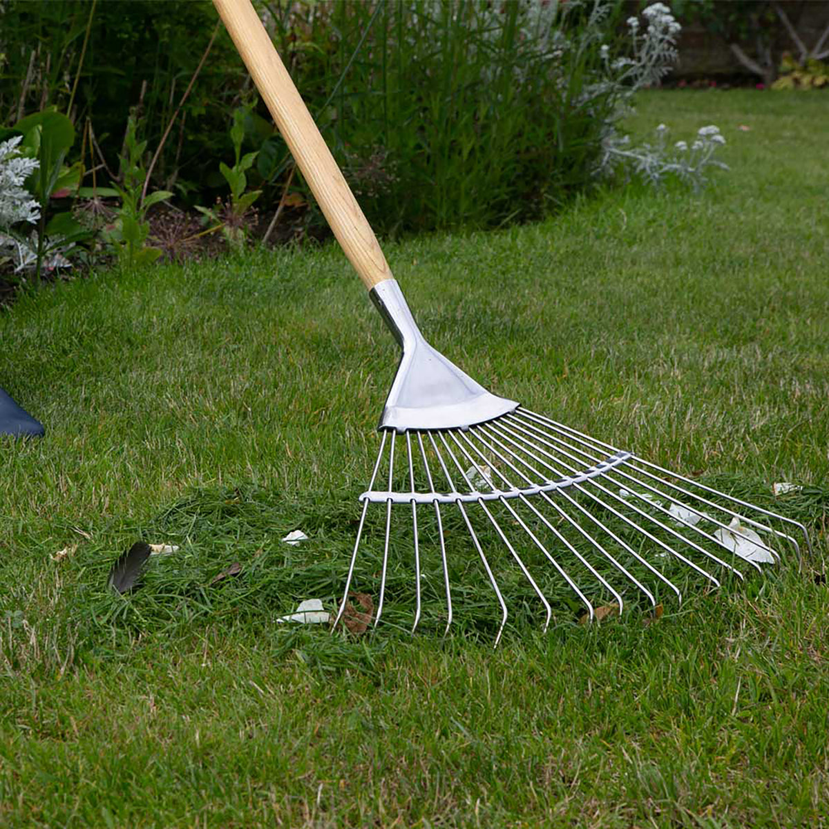 Stainless Steel Lawn Rake