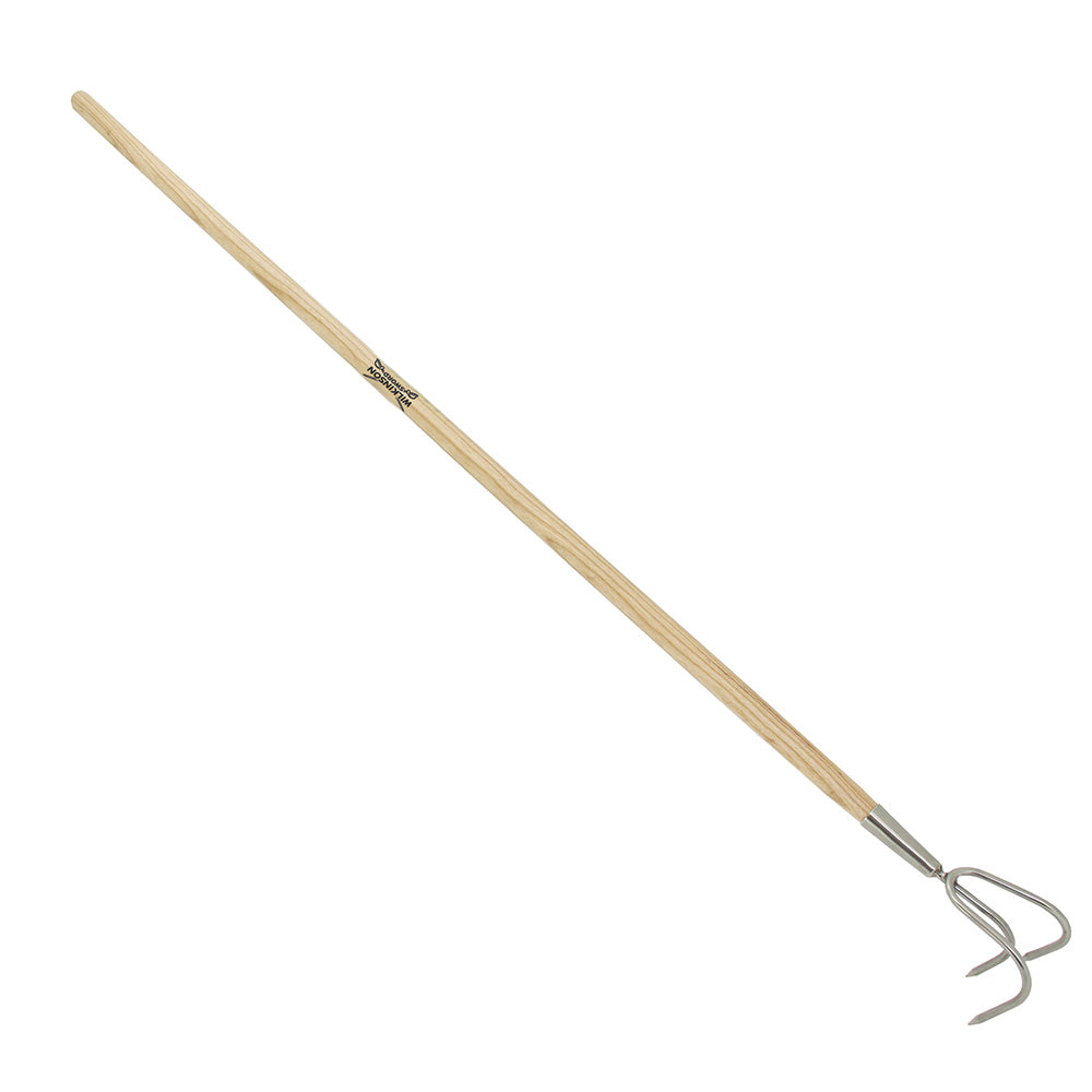Stainless Steel 3-Prong Cultivator
